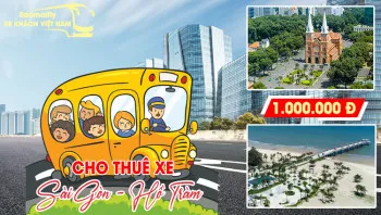 Thuê xe Sài Gòn - Hồ Tràm