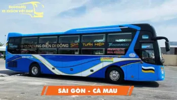 Xe Tuấn Hiệp Sài Gòn - Cà Mau